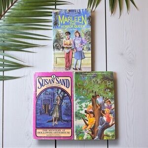 Vintage 1980s YA Paperback Book Lot (3) – Horror, Mystery & Nostalgia